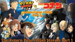 Detective Conan Movie 26 Black Iron Submarine New Film YWPuniPuni Return Event Livestream Part 1 [upl. by Wessling]