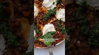 One Pan Lentil Lasagne  SO VEGAN vegan recipe veganrecipes food shorts italianfood lasagna [upl. by Florence946]