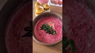 Beetroot pachadi recipe Malayalam  Onam sadya recipes in Malayalam  Beetroot Kichadi Kerala Sadya [upl. by Donal25]