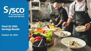 Sysco Corporation SYY Q1 2025 Earnings Presentation [upl. by Konyn]