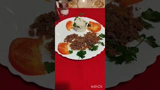 Ground beef meat easy and fast meal [upl. by Araht]