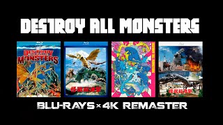 DESTROY ALL MONSTERS 1968 BLURAYS x 4K REMASTER [upl. by Nahrut]