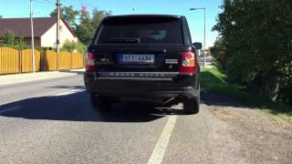 Range Rover Sport 36 TDV8 acceleration SOUND [upl. by Haelem]