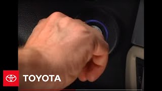 2007  2009 Tundra HowTo Theft Deterrent System  Canceling the System  Toyota [upl. by Jac224]