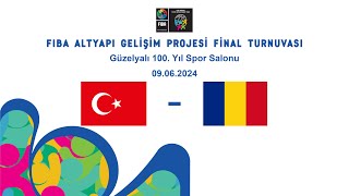 Türkiye – Romanya FIBA Altyapı Gelişim Projesi U14 Kızlar [upl. by Laughlin953]