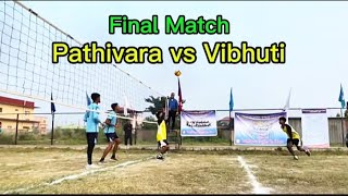 Final Match  Pathibhara vs RVSSS  3rd Pathivara Inter school Volley ball Champions League viral [upl. by Allemap]