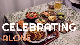 Oneperson pescetarian New Year feast [upl. by Marmion]