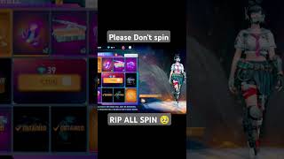 RIP ALL SPIN 🥹 Please dont spinfreefire systemgamer [upl. by Kelci]