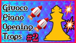 👽GIUOCO Piano OPENING traps  Sharmilanchess  chess GIUOCO piano  part 2 [upl. by Inaja]