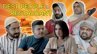 Desi People In Restaurant  Unique MicroFilms  Comedy Skit  UMF [upl. by Pollard]