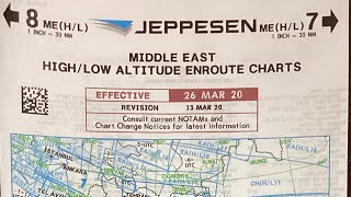 How to unfold jeppesen enroute charts ATPL interview  Jeppesen unfold technique [upl. by Ainsworth965]