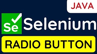 Selenium WebDriver with Java Tutorial 14  How to automate radio button using selenium Webdriver [upl. by Oletha]