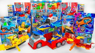 Paw Patrol Unboxing Collection Review  Marshallmighty movie bulldozer  Hero pup  Marshall ASMR [upl. by Atiuqan831]