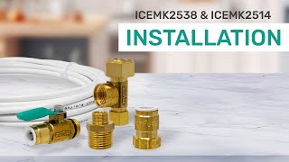 ICEMK2514 amp ICEMK2538 Installation Instructions [upl. by Newhall]