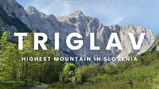 Highest mountain in Slovenia  Triglav 2864m [upl. by Gneh]