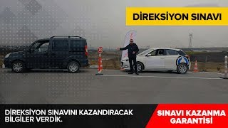 Direksiyon Sınavı Nasıl Yapılır  Sınavı Kazanma Garantili [upl. by Ailisec]