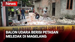 Balon Udara Berisi Petasan Meledak di Magelang  iNews Pagi 1804 [upl. by Nyledam]