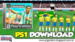 Winning Eleven 2006 FIFA World Cup Germany no PlayStation 1 [upl. by Lanta]