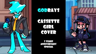 FNF Godrays  Cassette Girl cover  2 years anniversary special [upl. by Dabbs86]