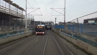 HTM tramlijn 1 Scheveningen Noorderstrand  Delft Tanthof via KalvermarktStadhuis  GTL8 3122 [upl. by Eeryt]