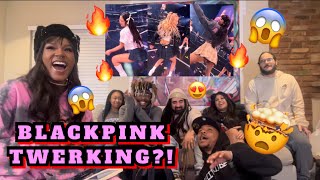 BLACKPINK TWERKING REACTION [upl. by Hynda]