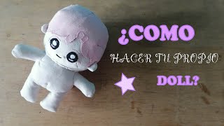 KPOP DOLL  ¿Cómo hacer tu propio doll  How to make your own doll Kiosweet [upl. by Rebak]