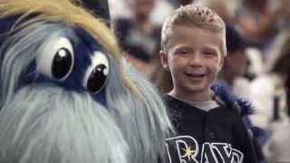 Tampa Bay Rays Raymond Mascot Commercial with Cooper Chapman [upl. by Rosmunda]