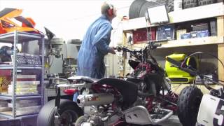 Dynoing Honda TRX450 with LED 480 kit [upl. by Flora]