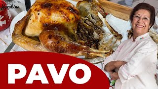 COMO HACER PAVO NAVIDEÑO  COMO HACER PAVO FÁCIL CENA DE NAVIDAD CON PAVO COMO HACER PAVO HORNEADO [upl. by Fagin766]