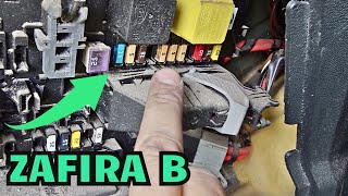 Zafira B Fuse Box Location  Quick Guide [upl. by Ethelred306]