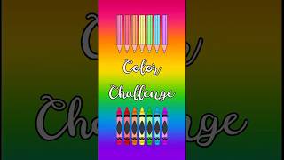 ColorChallenge 🩷❤️🧡💛💚💙💜 [upl. by Notlrac]