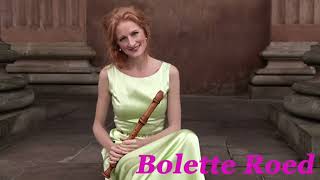 Baroque Violin sheet music Bolette Roed Graupner Recorder Concerto in F Major GWV 323 [upl. by Colene]