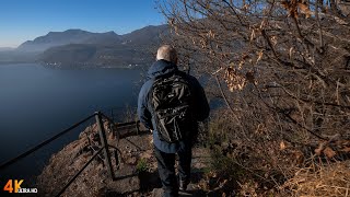 50 Minute Hike With My Father in Morcote Switzerland No Music [upl. by Tnattirb]