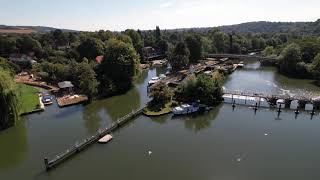 GORINGONTHAMES amp STREATLEY BERKSHIRE 4K DJI AIR 2S [upl. by Daigle988]