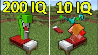 200IQ vs 10IQ Minecraft Plays 10 [upl. by Alice822]