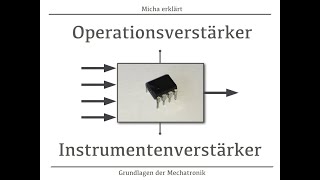 Anwendungsbeispiel zum OPV  Der Instrumentenverstärker [upl. by Ursulina]