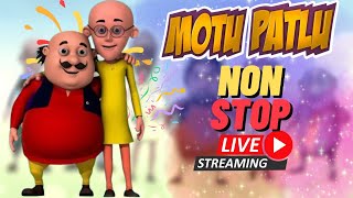 MOTU PATLU  LIVE 🔴 📽️ SATURDAY SPECIAL  मोटू पतलू motupatlu motupatlukijodi motupatlucartoon [upl. by Llenahs]