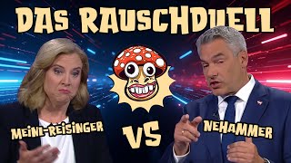 MeinlReisinger vs Nehammer  Das Rauschduell Deep Fake [upl. by Anivol]