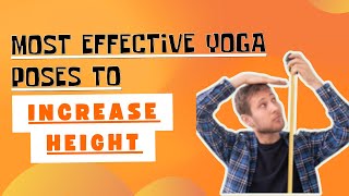 Most Effective Yoga Poses to Increase Height yoga fitness increaseheight growth [upl. by Rafa]