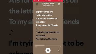 My alcoholic friends lyrics lyrics myalcoholicfrienfs song givemychildrenbacksparkles [upl. by Ajnat]