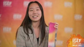 Meet Kaitlyn Wang winner of the 2023 George D Yancopoulos Innovator Award Regeneron ISEF [upl. by Nidla696]