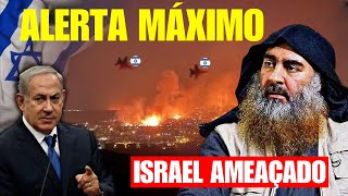 Urgente Irã Ataca Israel Hezbollah Lança Ataque Mortal ao Norte de Israel Mísseis Ameaça Todos [upl. by Shiroma]