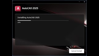 INSTALLATION COMPLETE AUTOCAD 25 FULL [upl. by Cloots360]