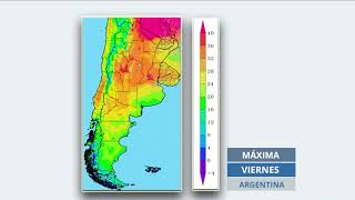 Pronóstico meteorológico por Leonardo De Benedictis 28122023 [upl. by Nahtan]