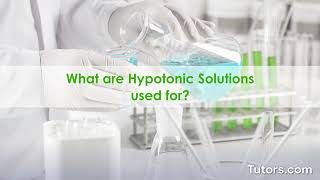 Hypotonic Solution  Definition amp Examples Cells [upl. by Assirralc583]