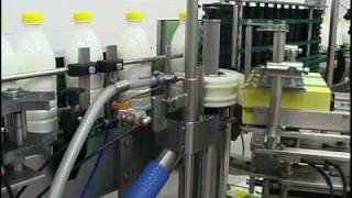 Video dairy NATE  automatic line for filling of aseptic milk [upl. by Cheng746]