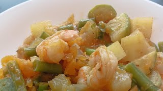 Recette de crevettes sautées aux légumes si délicieuse ✨ facile et rapide [upl. by Lidda591]