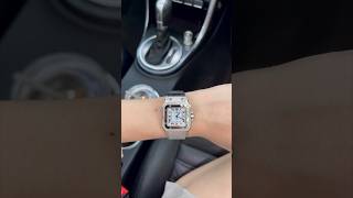 Cartier Santos Carree 2961 GoldSteel 29mm automatic two tone cartier carree luxury watch 2961 [upl. by Aeriell]