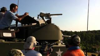 OFASTS 2011  M5A1 Stuart  37mm Main Gun Fire [upl. by Clement128]