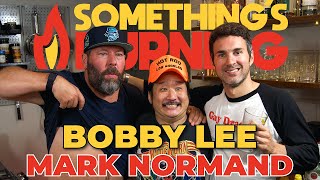 Something’s Burning S2 E01 Bobby Lee amp Mark Normand Make KimCheeseBurgers [upl. by Nylsej]